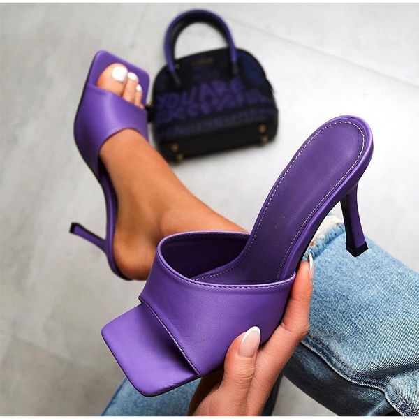 women slippers square toe high heels plus size woman sandals summer shoes ladies fashion pu footwear outdoor female new, Black
women slippers square toe high heels plus size woman sandals summer shoes ladies fashion pu footwear outdoor female new, Black
