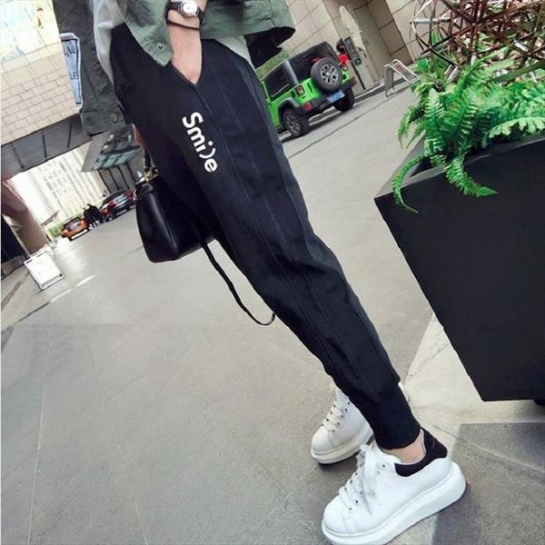 black sweatpants wild loose women capris spring large size autumn thin section casual sports pants trousers harem, Black;white
black sweatpants wild loose women capris spring large size autumn thin section casual sports pants trousers harem, Black;white