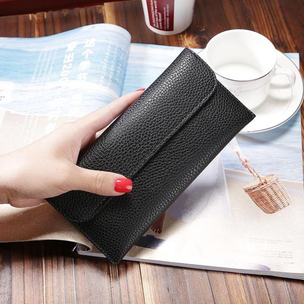 wallets 2021 big capacity women pu leather wallet female long purse clutch money bag ladies card holder drop, Red;black
wallets 2021 big capacity women pu leather wallet female long purse clutch money bag ladies card holder drop, Red;black