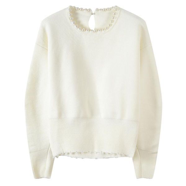 runway casual split knitted sweater women o-neck autumn winter back hole pullovers elegant jumpers pull femme 2021 women's sweaters, White;black
runway casual split knitted sweater women o-neck autumn winter back hole pullovers elegant jumpers pull femme 2021 women's sweaters, White;black