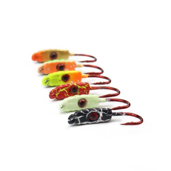 pcs/ set maggot mini ice hook 23mm / 1.5g fake bait winter fishing lead head gear outdoor hooks
pcs/ set maggot mini ice hook 23mm / 1.5g fake bait winter fishing lead head gear outdoor hooks