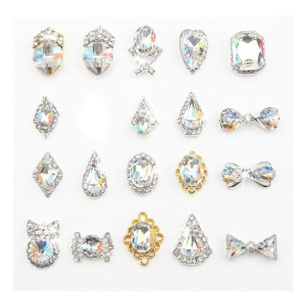 nail art alloy crystal rhinestone 20 pcs shiny strass diamond multi styles glitter decorations1, Silver;gold
nail art alloy crystal rhinestone 20 pcs shiny strass diamond multi styles glitter decorations1, Silver;gold