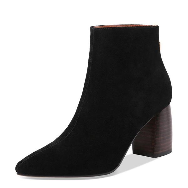 boots nature suede ankle women autumn winter high heels g230 woman round heel shoes black nude green yellow pointed toe
boots nature suede ankle women autumn winter high heels g230 woman round heel shoes black nude green yellow pointed toe