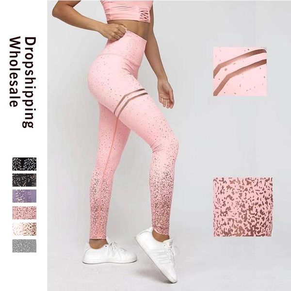women leggings no transparent metallic foil print exercise fitness patchwork push up female pants clothing women's, Black
women leggings no transparent metallic foil print exercise fitness patchwork push up female pants clothing women's, Black