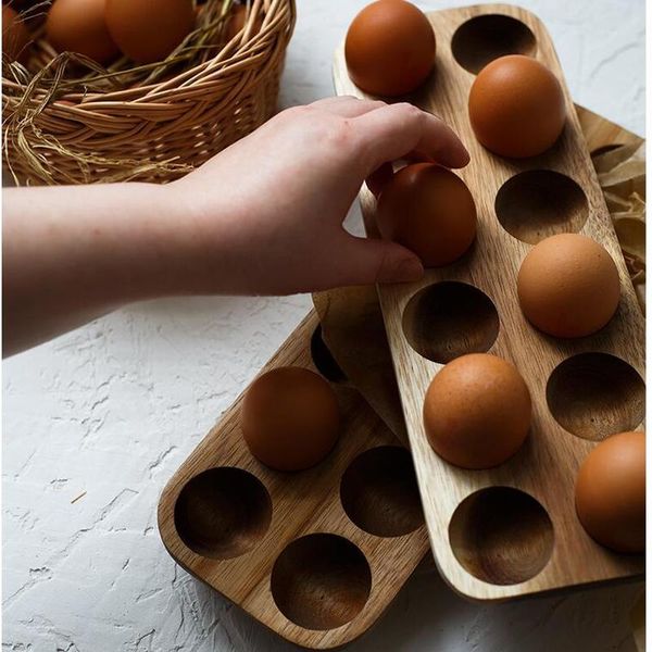 storage bottles & jars kitchen containers acacia wood double-row egg box household refrigerator rack accessories container
storage bottles & jars kitchen containers acacia wood double-row egg box household refrigerator rack accessories container