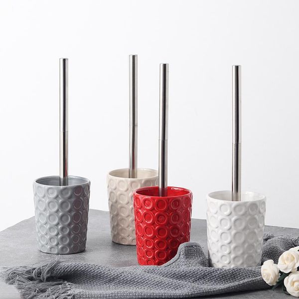 white black ceramic+stainless steel toilet brush kit wc bathroom cleaning holder with stand set accessorie bath accessory
white black ceramic+stainless steel toilet brush kit wc bathroom cleaning holder with stand set accessorie bath accessory
