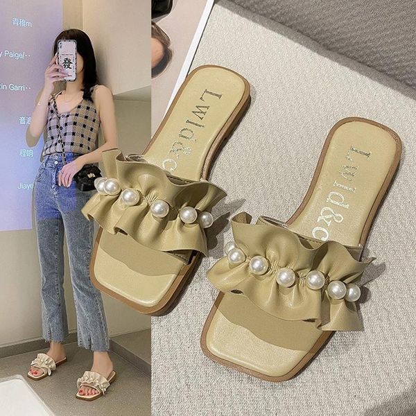 slippers string bead low shoes soft slipers women slides fashion comfort 2021 flat luxury pu rubber ladies' s, Black
slippers string bead low shoes soft slipers women slides fashion comfort 2021 flat luxury pu rubber ladies' s, Black