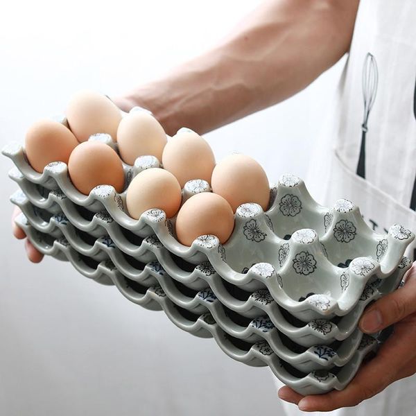 kitchen storage & organization japanese 12 grid household box glaze color ceramic separation egg tray rectangular dish
kitchen storage & organization japanese 12 grid household box glaze color ceramic separation egg tray rectangular dish