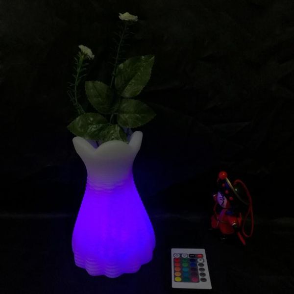 vases flashing plastic led flower vase rgb 16 clour changing tablelamps for home bar table decoration 20pcs/lot
vases flashing plastic led flower vase rgb 16 clour changing tablelamps for home bar table decoration 20pcs/lot