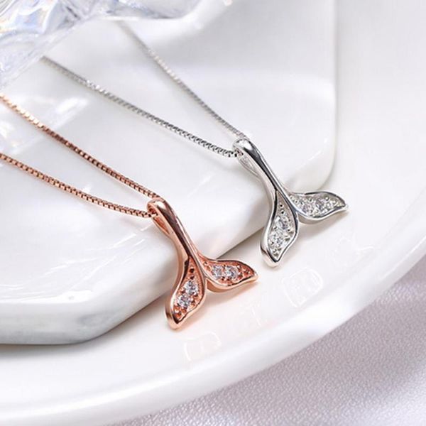 pendant necklaces 80%fishtail electroplating durable chain silver plated temperament necklace for dating
pendant necklaces 80%fishtail electroplating durable chain silver plated temperament necklace for dating