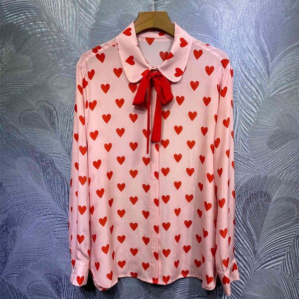 women's blouses & shirts female designer sweet bowtie spring high quaity long silk shirt b565, White
women's blouses & shirts female designer sweet bowtie spring high quaity long silk shirt b565, White