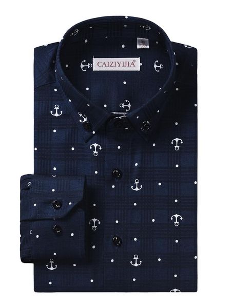 men's casual shirts caiziyijia 2021 spring cotton print long sleeve shirt men social business non-pocket brand clothing plus size, White;black
men's casual shirts caiziyijia 2021 spring cotton print long sleeve shirt men social business non-pocket brand clothing plus size, White;black