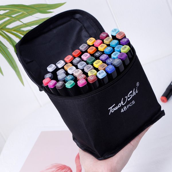 painting pens student painting set double head 48 color alcohol oil marker pen factory, Black;red
painting pens student painting set double head 48 color alcohol oil marker pen factory, Black;red
