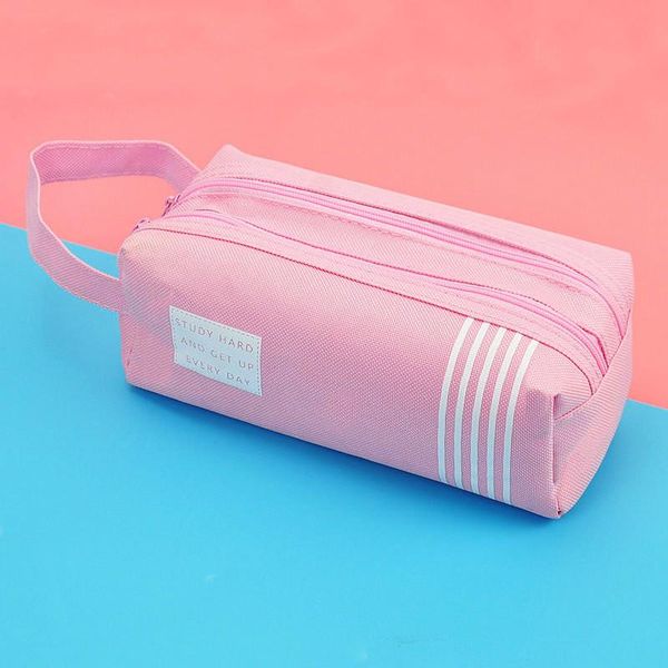 pencil bags double layer pen bag solid color large capacity creative portable simple multifunctional stationery
pencil bags double layer pen bag solid color large capacity creative portable simple multifunctional stationery