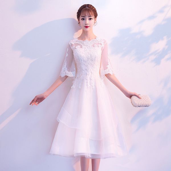 bridesmaid dresses party small evening women's 2021 summer banquet celebrity slim medium length whited, White;black
bridesmaid dresses party small evening women's 2021 summer banquet celebrity slim medium length whited, White;black