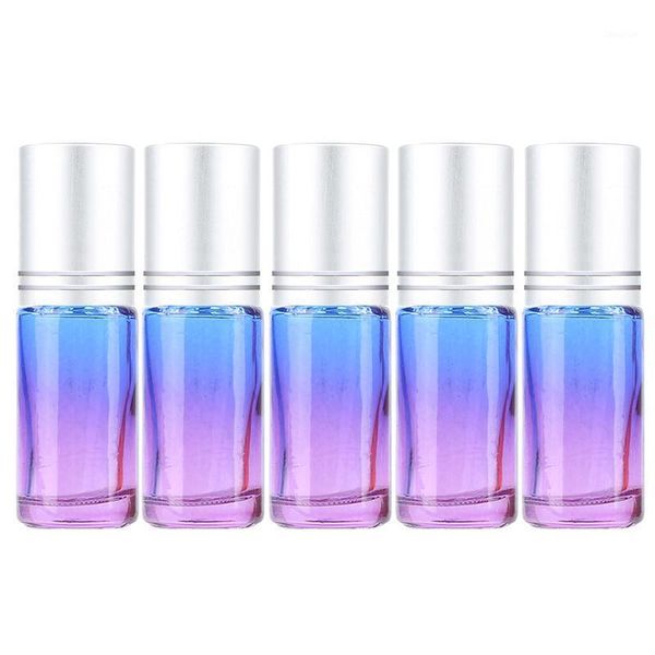 storage bottles & jars 5pcs/set 5ml gradient color thick glass roll on bottle sample test essential oil vials for travel with roller metal /
storage bottles & jars 5pcs/set 5ml gradient color thick glass roll on bottle sample test essential oil vials for travel with roller metal /