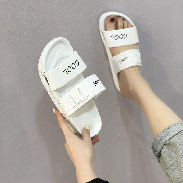 slippers women's summer thick-soled outer wear fashion letters beach sandals shoes tide fs21s255, Black
slippers women's summer thick-soled outer wear fashion letters beach sandals shoes tide fs21s255, Black