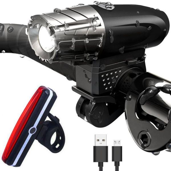 bike lights rechargeable bicycle led front headlight rear 3-4 hours tail 3-7 light travel, outdoor, etc lamp
bike lights rechargeable bicycle led front headlight rear 3-4 hours tail 3-7 light travel, outdoor, etc lamp