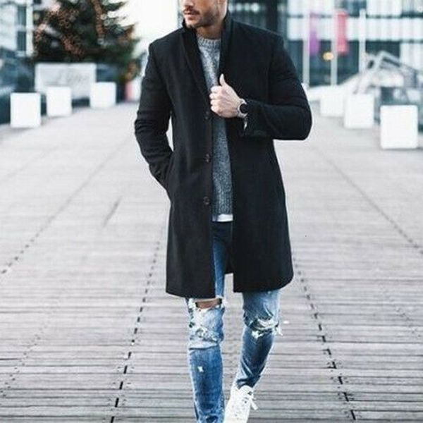 men's wool & blends arrival winter fashion men slim fit long sleeve cardigans coat jacket suit solid mens woolen coats wbac, Black
men's wool & blends arrival winter fashion men slim fit long sleeve cardigans coat jacket suit solid mens woolen coats wbac, Black