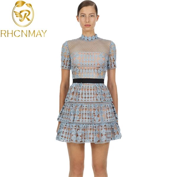 summer self portrait women dress cake runway lace patchwork ruffles party vintage hollow out mini vestidos 210506, Black;gray
summer self portrait women dress cake runway lace patchwork ruffles party vintage hollow out mini vestidos 210506, Black;gray