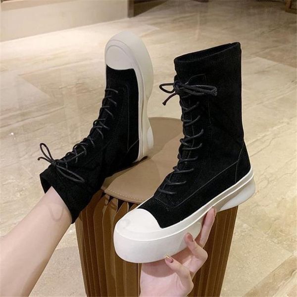 boots female british style 2021 wild thick-soled thin shoes explosion models net red stretch women's spring and autumn, Black
boots female british style 2021 wild thick-soled thin shoes explosion models net red stretch women's spring and autumn, Black