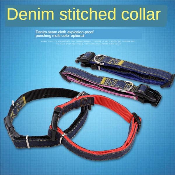 dog collars & leashes denim nylon collar leads adjustable pet puppy accessories small medium large dogs supplies neck
dog collars & leashes denim nylon collar leads adjustable pet puppy accessories small medium large dogs supplies neck