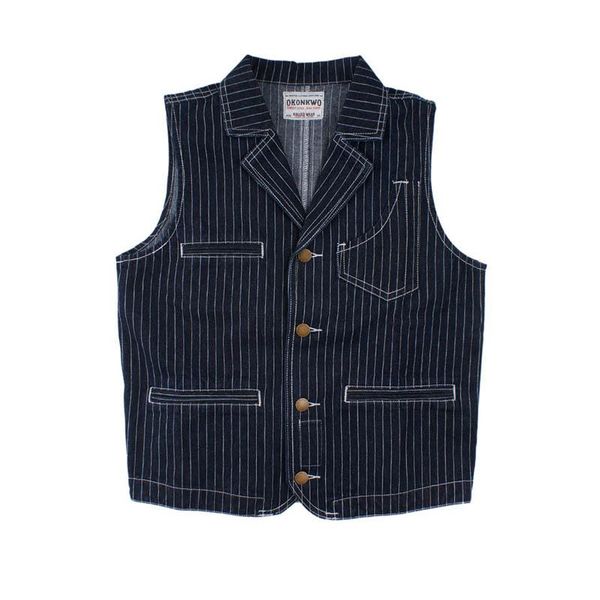 mcikkny men striped casual denim vest multi pockets vinatge biker waistcoats for male sleeves jeans jackets size s-xxl men's vests, Black;white
mcikkny men striped casual denim vest multi pockets vinatge biker waistcoats for male sleeves jeans jackets size s-xxl men's vests, Black;white