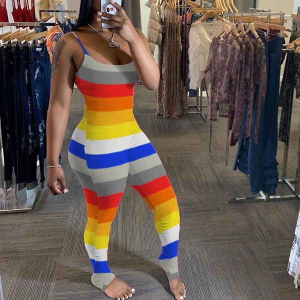 women's jumpsuits & rompers plus size women and jumpsuites 2021 summer striped stacked leggings pants sport casual bodycon womens jumps, Black;white
women's jumpsuits & rompers plus size women and jumpsuites 2021 summer striped stacked leggings pants sport casual bodycon womens jumps, Black;white