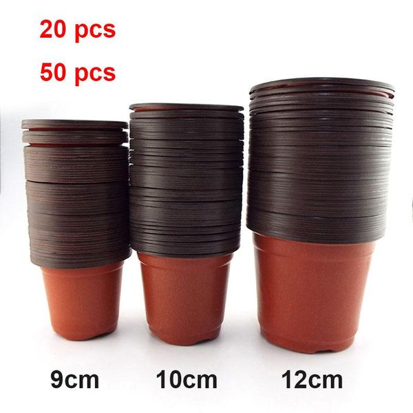 planters & pots 20pcs/50pcs plastic grow box fall resistant tray for home garden plant pot nursery transplant flower
planters & pots 20pcs/50pcs plastic grow box fall resistant tray for home garden plant pot nursery transplant flower