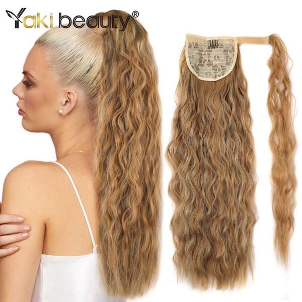 synthetic wigs 22inch kinky curly ponytail long wave wrap hair around clip in natural hairpiece, Black
synthetic wigs 22inch kinky curly ponytail long wave wrap hair around clip in natural hairpiece, Black