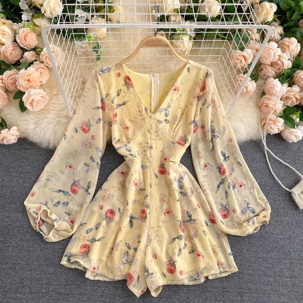casual dresses french retro pure printed one-piece women's v-neck puff sleeve waist all-match casual wide-leg jumpsuit women vk3g, Black;gray
casual dresses french retro pure printed one-piece women's v-neck puff sleeve waist all-match casual wide-leg jumpsuit women vk3g, Black;gray
