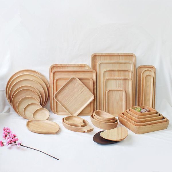 dishes & plates rubber wood pan plate fruit saucer tea tray dessert dinner bread japanese round/rectangle/square/oval shape
dishes & plates rubber wood pan plate fruit saucer tea tray dessert dinner bread japanese round/rectangle/square/oval shape