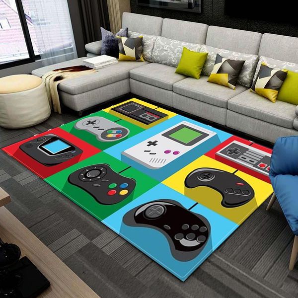 carpets child room play rugs cartoon gamer controller pattern for living bedroom area rug anime 3d printing kids game mats
carpets child room play rugs cartoon gamer controller pattern for living bedroom area rug anime 3d printing kids game mats