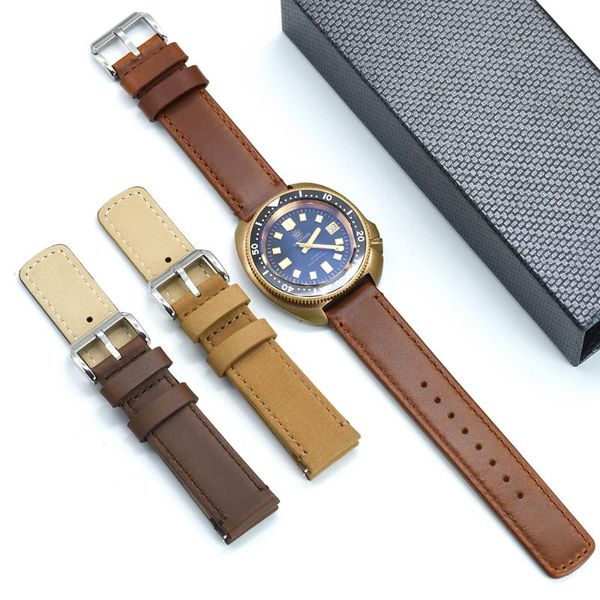 watch bands genuine leather watchband 20mm 22mm strap with quick release spring women men's accessories black/silver buckle, Black;brown
watch bands genuine leather watchband 20mm 22mm strap with quick release spring women men's accessories black/silver buckle, Black;brown