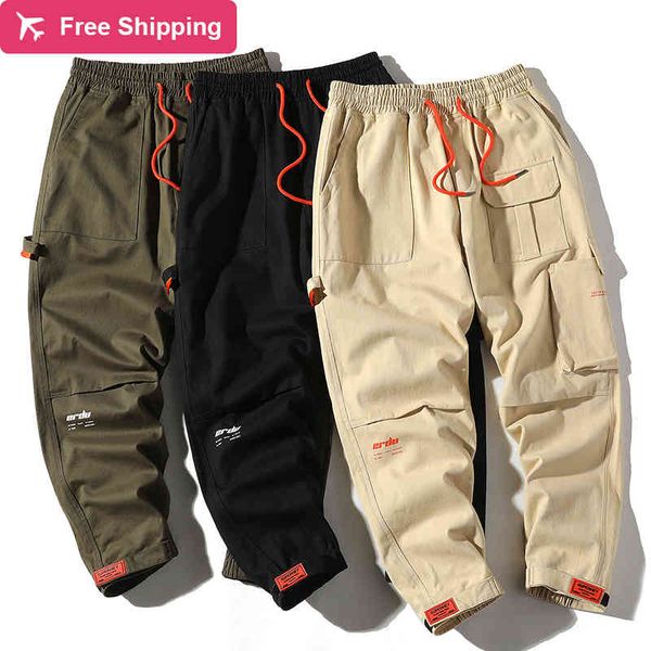 cargo pants hip men multi-pocket sweatpants streetwear men's quality cotton corridors, Black
cargo pants hip men multi-pocket sweatpants streetwear men's quality cotton corridors, Black