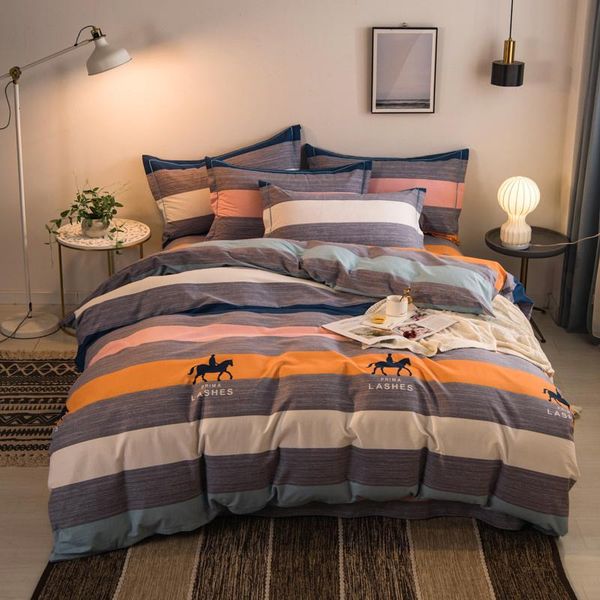 bedding sets michiko european style modern minimalist quilt cover brushed cotton four piece set
bedding sets michiko european style modern minimalist quilt cover brushed cotton four piece set