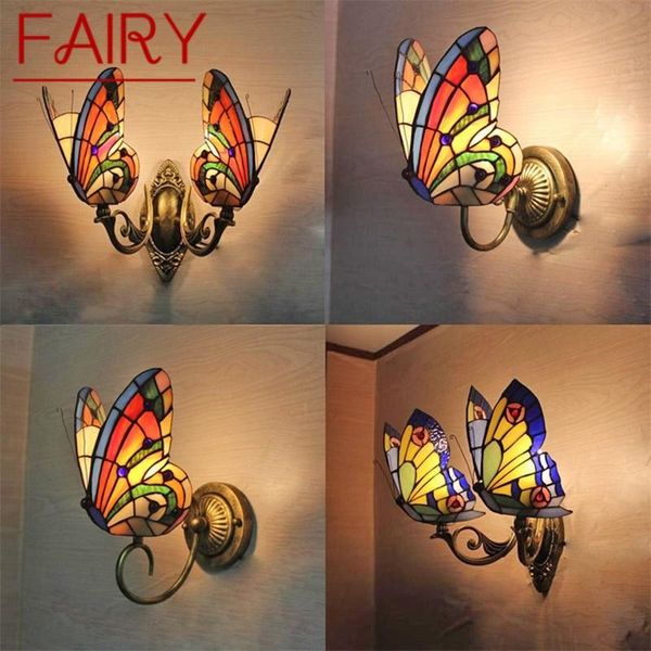 wall lamp fairy tiffany lights sconces contemporary led butterfly indoor fixture for home decoration
wall lamp fairy tiffany lights sconces contemporary led butterfly indoor fixture for home decoration