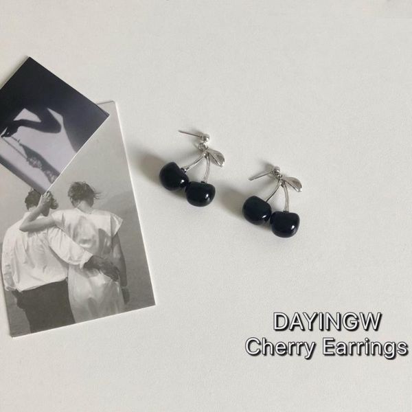 chains cute simulation black cherry earrings sweet resin gold colorfor women girl student fruit 1pair earring gift, Silver
chains cute simulation black cherry earrings sweet resin gold colorfor women girl student fruit 1pair earring gift, Silver