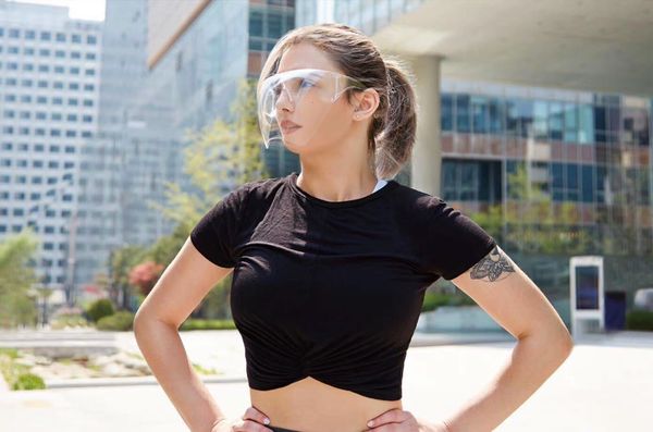 2021 summer zaolihu size goggles safe faceshield protective glasses safety anti-spray mask glass sunglasses, White;black
2021 summer zaolihu size goggles safe faceshield protective glasses safety anti-spray mask glass sunglasses, White;black
