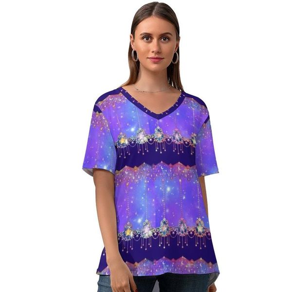 women's t-shirt sky t shirt trendy lady street fashion short sleeve graphic v neck tee oversize, White
women's t-shirt sky t shirt trendy lady street fashion short sleeve graphic v neck tee oversize, White