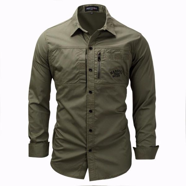 men's casual shirts men europe size arrivals slim fit male shirt solid long sleeve british style cotton shirtmilitary outdoor casua, White;black
men's casual shirts men europe size arrivals slim fit male shirt solid long sleeve british style cotton shirtmilitary outdoor casua, White;black