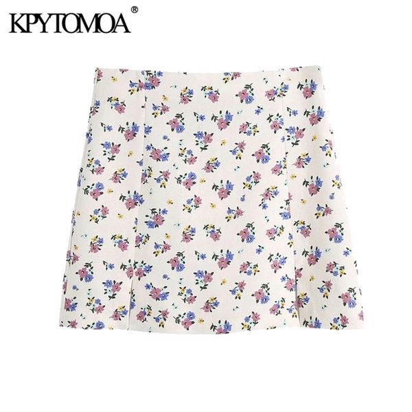 women chic fashion floral print linen mini skirt high waist vents hem female skirts mujer 210420, Black
women chic fashion floral print linen mini skirt high waist vents hem female skirts mujer 210420, Black