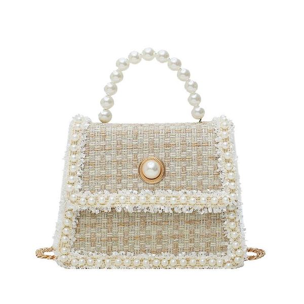 evening bags elegant female pearl tote bag 2021 fashion woolen women's designer handbag chain shoulder messenger purses
evening bags elegant female pearl tote bag 2021 fashion woolen women's designer handbag chain shoulder messenger purses