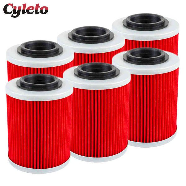 2/4/6 pcs cyleto motorcycle oil filter for brp can-am outlander max 330 400 l 450 500 570 650 renegade 800 850 1000 800r 1000r
2/4/6 pcs cyleto motorcycle oil filter for brp can-am outlander max 330 400 l 450 500 570 650 renegade 800 850 1000 800r 1000r