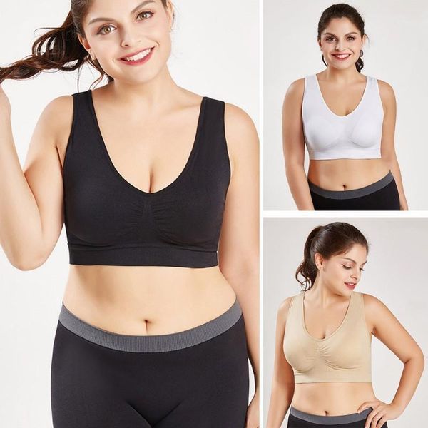 bustiers & corsets 2021 seamless bra for women with pads push up bralette bras wireless active brassiere plus size underwear s-4xl, Black;white
bustiers & corsets 2021 seamless bra for women with pads push up bralette bras wireless active brassiere plus size underwear s-4xl, Black;white