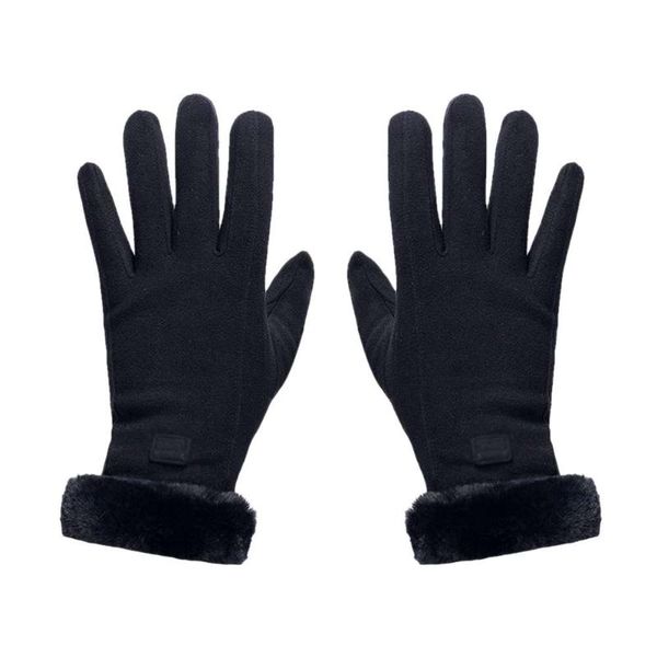 winter female double thick plush wrist warm cashmere cute cycling mittens women suede leather touch screen driving glove gloves, Black
winter female double thick plush wrist warm cashmere cute cycling mittens women suede leather touch screen driving glove gloves, Black