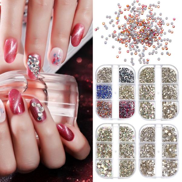 nail art decorations 6 grid/set 3d glass rhinestone sparkly crystal charm stone flatback diamond decoration nails accessories tool, Silver;gold
nail art decorations 6 grid/set 3d glass rhinestone sparkly crystal charm stone flatback diamond decoration nails accessories tool, Silver;gold