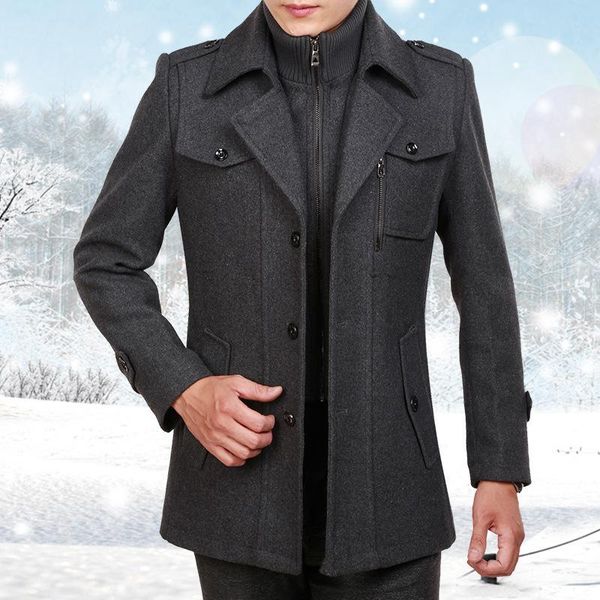 men's trench coats winter coat men woolen male long wool windbreaker jacket thick thermal sleeve grey overcoat plus size, Tan;black
men's trench coats winter coat men woolen male long wool windbreaker jacket thick thermal sleeve grey overcoat plus size, Tan;black