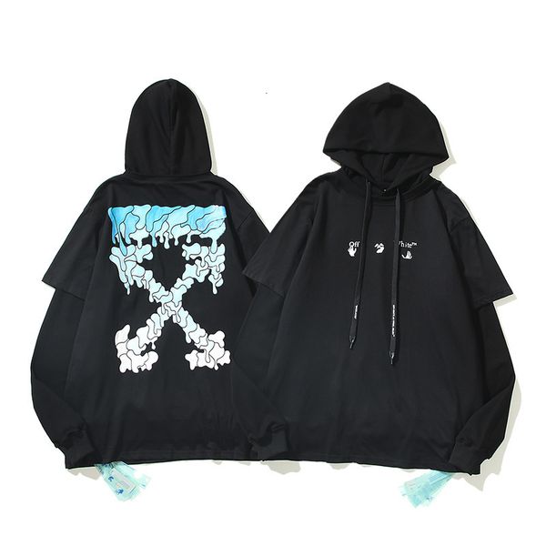 fashion fleece sweater hoodie hoody autumn winter off dissolving arrow print casual fake twopiece hooded terry sweater for men and women, Black
fashion fleece sweater hoodie hoody autumn winter off dissolving arrow print casual fake twopiece hooded terry sweater for men and women, Black