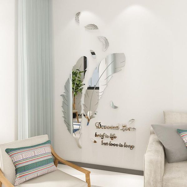 wall stickers nordic ins style two feathers 3d stereo sticker living room bedroom waterproof decal acrylic art home decor
wall stickers nordic ins style two feathers 3d stereo sticker living room bedroom waterproof decal acrylic art home decor
